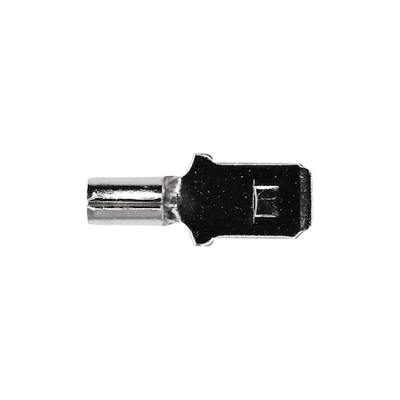 Auveco High Temp Non-Insulated 1/4in Male Terminal 16-14 Gauge, 50PK 17490