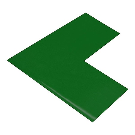 Mighty Line Floor Marking Shape, 10 in L, PK50 Angle4G