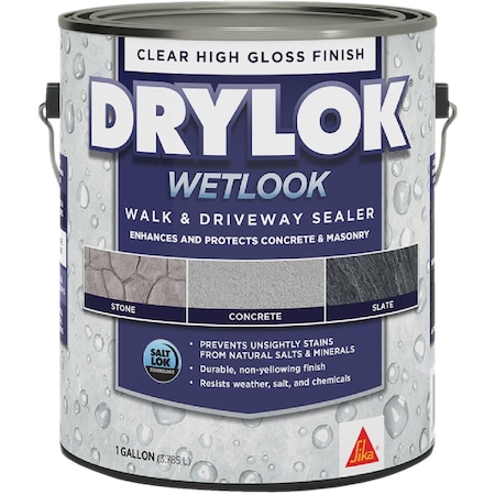 Drylok Wetlook Clear Concrete Sealer 1 Gal. 832423