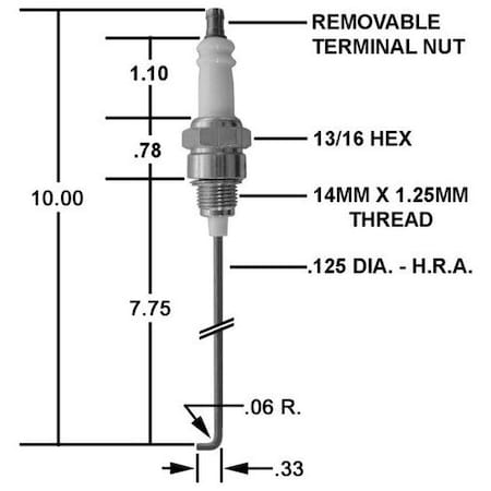 Crown Engineering Crown Igniter SELAS 95299704 CA650