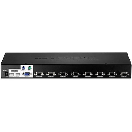 Trendnet 8-port KVM USB/PS2 Rack Mount Switch TK-803R