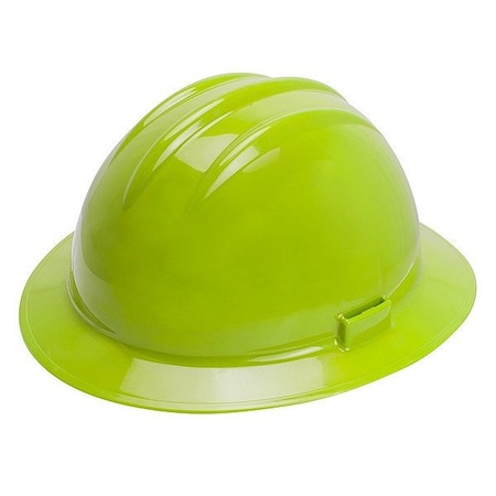 Bullard Hard Hat, Full Brim, Fluorescent Yellow 35HYR