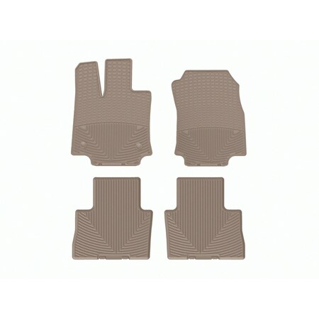 Weathertech Tan, Front and Rear All Weather Floor Mats W524TN-W525TN