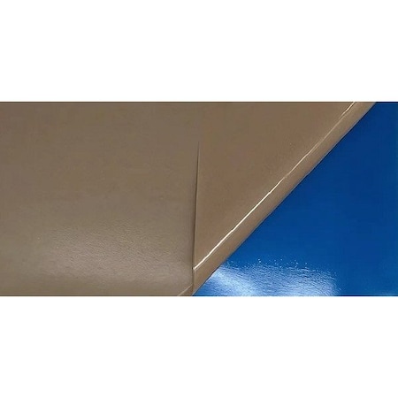 Precision Brand Shim Stock, Polyester, Blue 44U5