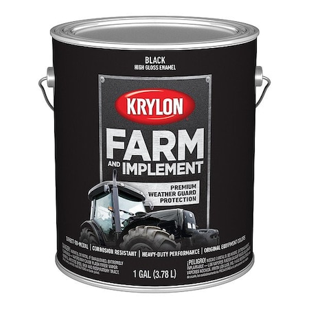 Krylon Acrylic Coating, High Gloss, Black K01962008