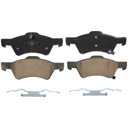 Wagner Brake QuickStop Front Disc Brake Pad Set Ceramic,  ZD857