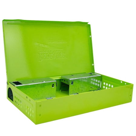 Jt Eaton Repeater Multiple Catch Mouse Trap, Neon Green Powder Coating 420-SAFETEE