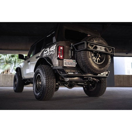 Dv8 Offroad 21C BRONCO REAR LICENSE PLATE RELOCATION BRACKET LPBR-03