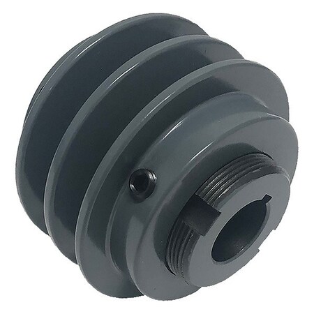 Zoro Select Variable Pitch V-Belt Pulley 2VP68X1-1/4