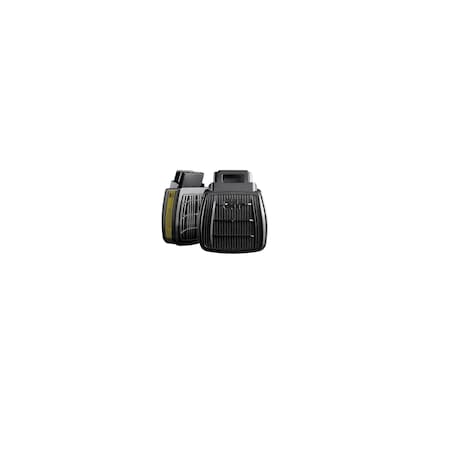 3M Respiratory Cartridge, Yellow D8009