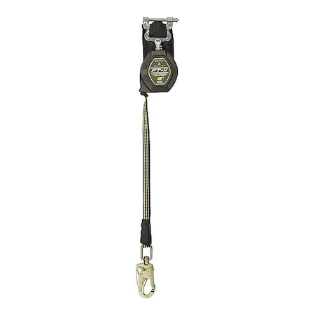 Falltech EdgeCore(TM) Self-Retracting Lifeline, Quick-Connect, Aluminum, 1 Leg(s), 420 lb Weight Capacity 84008SP2