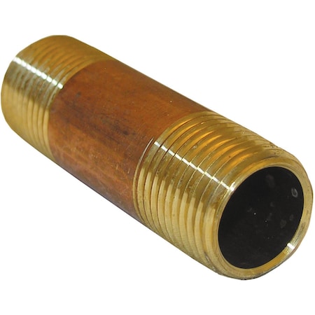 Westlake Pipe & Fittings 1/2''x2-1/2'' Brass Nipple 17-9447