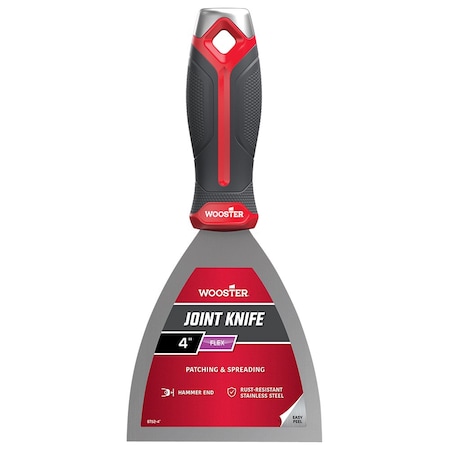 Wooster 4" Wooster 8752 Wooster Flexible Joint Knife, Stainless Steel 8752