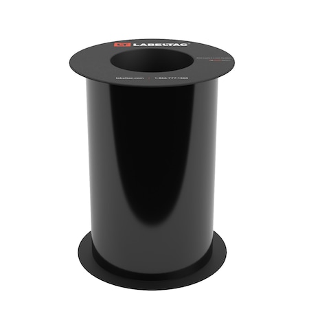 Labeltac Label Supply 8in x 75ft, Black LT803-C