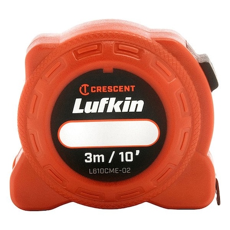 Crescent Lufkin Power Tape, 3M/10', L600 L610CME-02