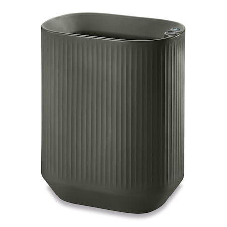 Crescent Garden TruDrop Modular Self-Watering Tall Square Planter - Indoor/Outdoor - Olive, 20"x20"x38"H A619782