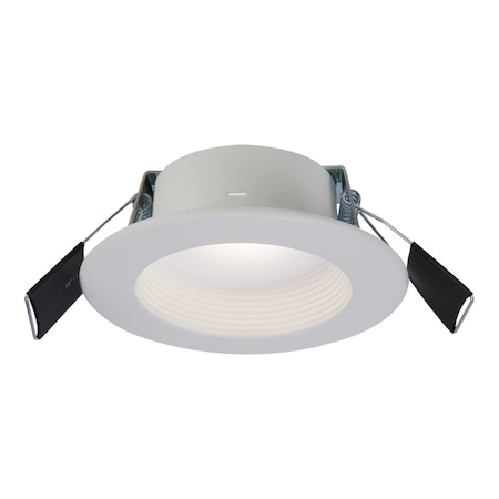 Halo Halo RL4 Series Matte White 4 in. W LED Canless Recessed Downlight 8.7 W RL4LS9FSD2W1EWH