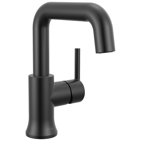 Delta Trinsic Single Handle Bathroom Faucet In Matte Black 554HAR-BL-DST