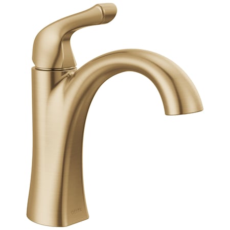 Delta Arvo Single Handle Centerset Bathroom Faucet In Champagne Bronze 15840LF-CZ