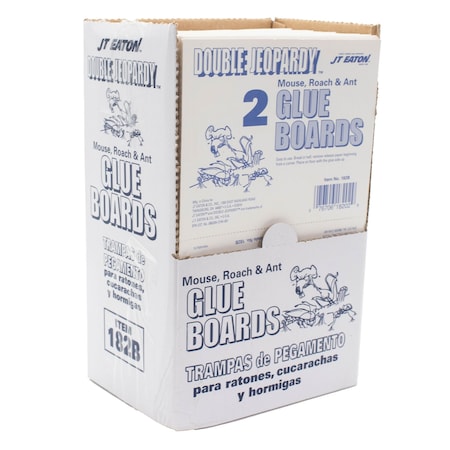 Jt Eaton Double Jeopardy Glue Board, PK72 182B