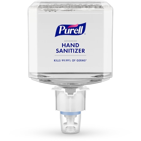Purell Hand Sanitizer, ES4 Series, Foam, Cartridge, 1,200 mL, Requires Dispenser, Clean, 2 PK 5053-02