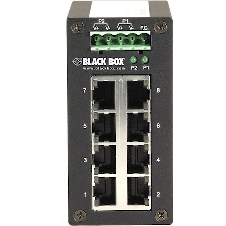 Black Box BLACK BOX Ethernet Switch 8-Port Unmanaged LGH008A