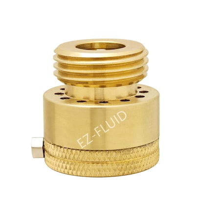 Ez-Fluid Brass Hose Bibb Siphon Vacuum Breaker EZFD726