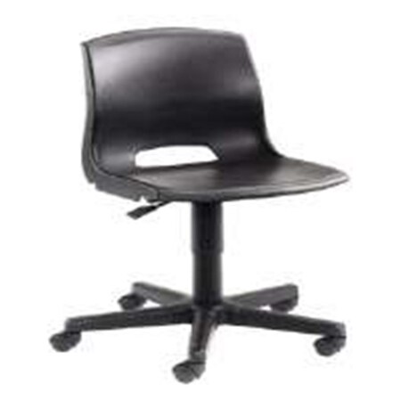 Famous Brand A820TE Contoured Plastic Chair With Pneumatic Height Adjustment YYGB-921357