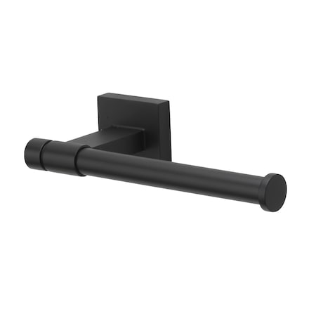 Gliderite Hardware Alpine Collection Tissue Holder Matte Black Bathroom Hardware 9050-SQ-MB-1