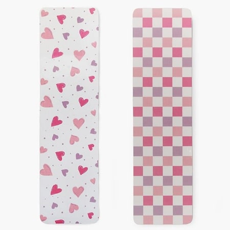 Nashville Wraps Groovy Hearts Cookie Backer Cards, 2.625x9.5, 25PK GCBGH29