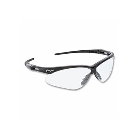 Mcr Safety Memphis MP1 Safety Glasses, Clear, Polycarbonate Lens, Duramass Scratch Resistant Coating, 12PK 135-MP110
