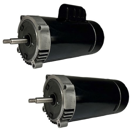 U.S. Motors Motor, 1/2 HP, 56J Frame, Single Phase JJ0502-2V