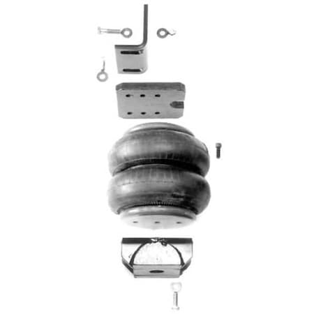 Replacement For Peterbilt 567 Sfa Year 2021 Front Axle Air Ride Kit W Round U Bolts Offset Brackets