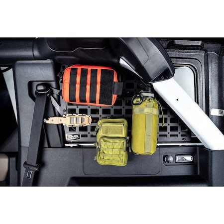Dv8 Offroad 21C BRONCO REAR WINDOW MOLLE PANELS BLACK MPBR-01