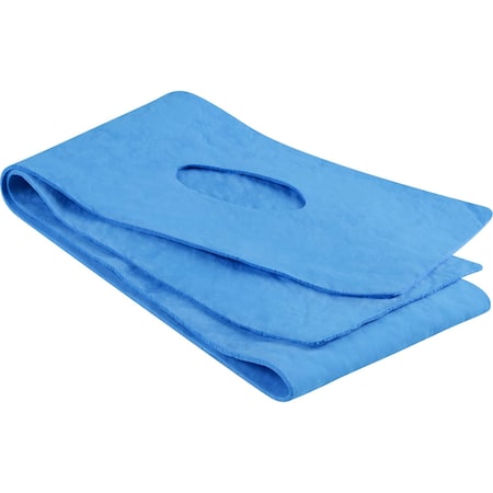 Ironwear ChillAway Evaporative Instant Cooling Towel Keyhole Scarf, Blue 1373-BL