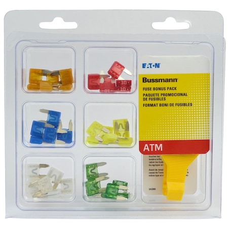 Eaton Bussmann Bussmann 30 amps ATM Assorted Blade Fuse, 2PK NO.43