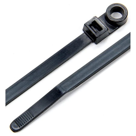 Allstar Performance Cable Tie, 8 in L, Black, 25 PK ALL14390
