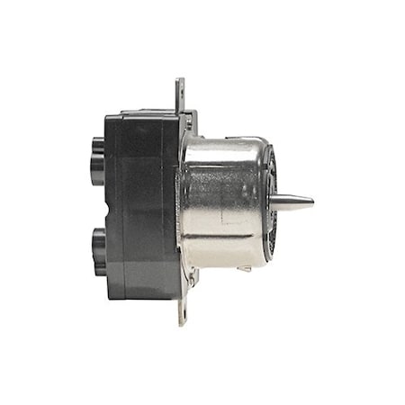 Leviton Locking Receptacle, 50 A, 480V AC, Black CS8169
