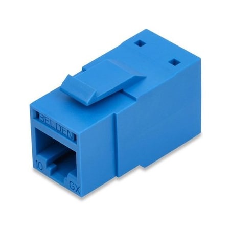 Belden Revconn 10Gx Jack Gray Utp T568 A/B Single Pack RVAMJKUGY-S1