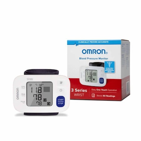 Omron Home Automatic Digital Blood Pressure Monitor Omron3 Series Large Cuff Nylon Cuff 23-40cm Wrist BP6100