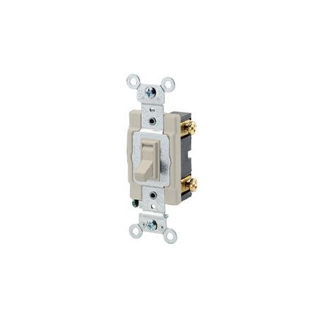 Leviton AC Quiet Switch, Ivory, 4.1 in H, PK10 54521-2I