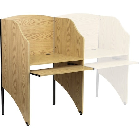 Flash Furniture Starter Study Carrel, Oak MT-M6201-OAK-GG