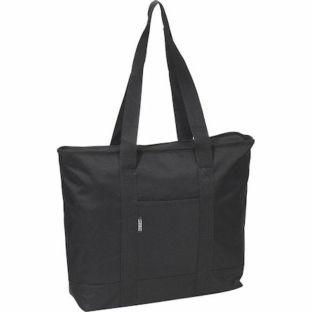 Everest Trading Everest 1002DS-BK Spacious Shopper Tote 1002DS-BK