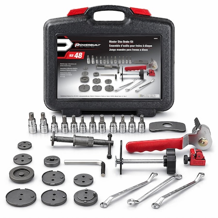Powerbuilt Master Disc Brake Set Kit48 648622