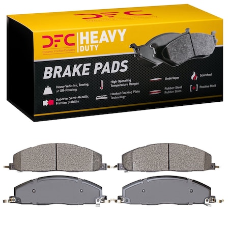 Dfc Heavy Duty, Disc Brake Pad Set,  1214-1400-00
