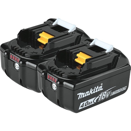 Makita 18V LXT 4.0Ah Battery, 2/pk BL1840B-2
