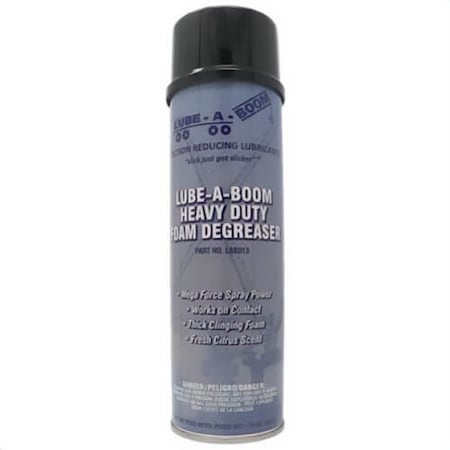 Lube-A-Boom Degreaser Aerosol, Fresh Citrus Scent, 16 oz LAB013