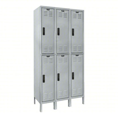 Hallowell Locker, 12 in W, 15 in D, 36 in H UEL3258-2A-PL