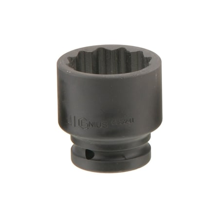 Genius Tools 3/4in Dr. 1 9/16in(12 pt.) Thin Wall Impact Socket 695250