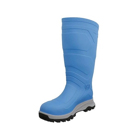 Heartland Footwear Unisex Leader SE Rubber Boot, Steel Toe, 15 in Height, Blue, 5 50103-05